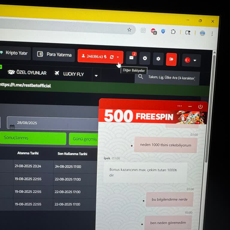 Rest Bet Casino'da Bilgilendirilmeden Çekim Sınırı Uygulandı