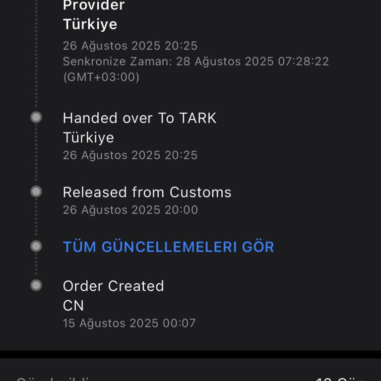 Kargom Aras Kargo'ya Teslim Edilmesine Rağmen Elime Ulaşmadı