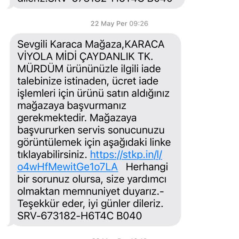 4 Aydır Çözülemeyen İade Sorunu Ve İlgisizlik