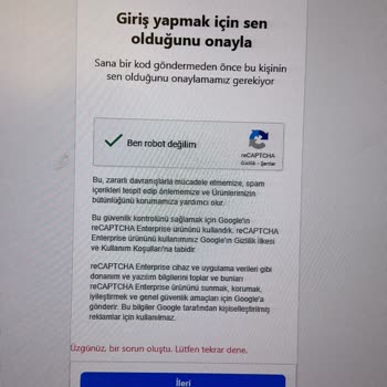 Instagram Robot Hatası Şikayeti