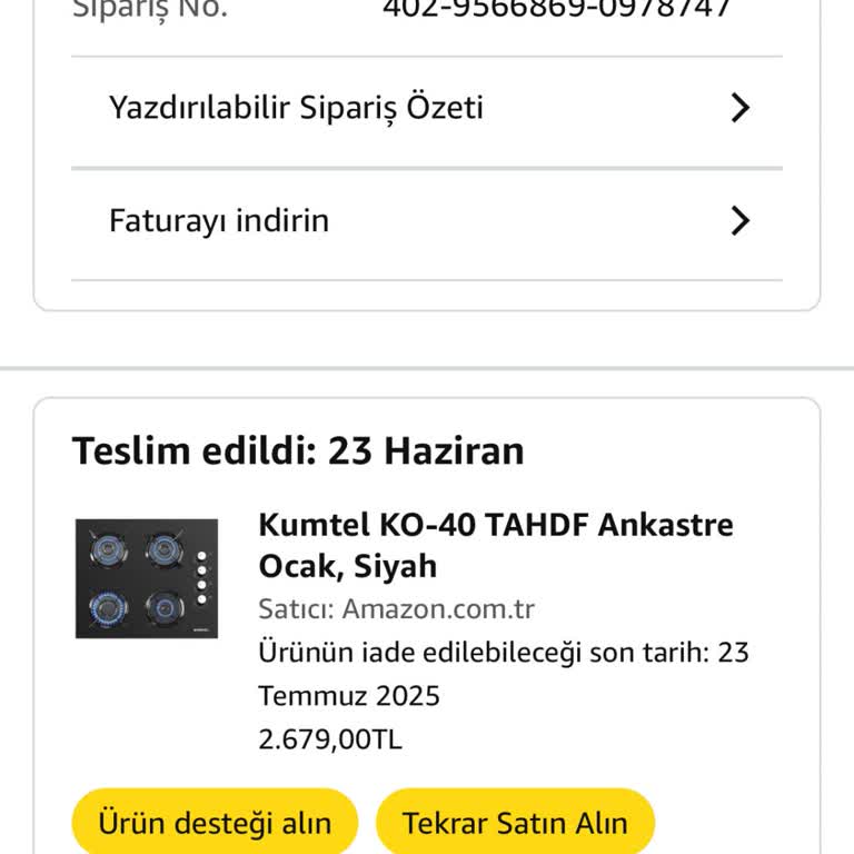 Kumtel Ankastre Ocak Kurulumu Aylardır Yapılmıyor, Mağduriyet Yaşıyorum