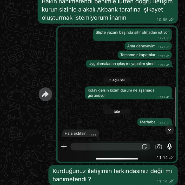 Akbank Pos Promosyonu Verilmedi, Çalışan İlgisiz Ve İletişimsiz Davrandı