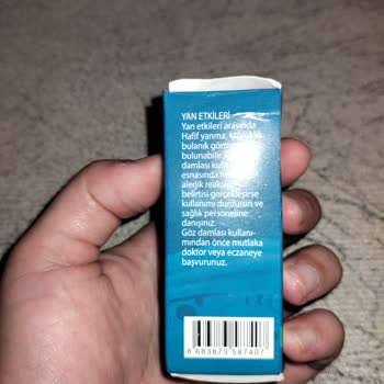 Ambalajı Açık Ve Onaysız Göz Damlası Satışı, Para İadesi Ve Yaptırım Talebi