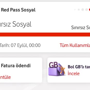 Sınırsız Sosyal Medya Ve Video Kullanımı Hakkım Ana Kotamdan Düşüyor, Sorunum Çözülmüyor