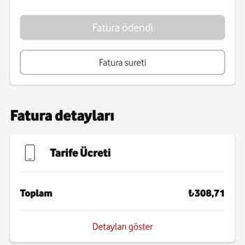 Vodafone Faturamda Haksız Ekstra Ücretler Ve Yetersiz Müşteri Hizmeti