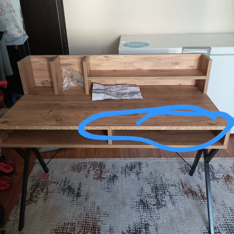 Yanlış Monte Edilen Çalışma Masası Değişim Talebim