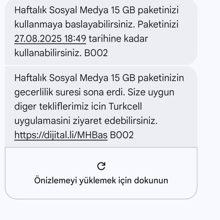 İptal Edilen Paket İçin 250 TL İadem Yapılmadı