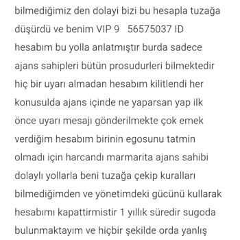 Sugo Uygulamasında Uyarısız Hesap Kapatma Mağduriyeti