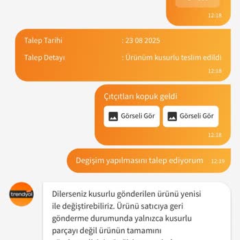 Hatalı Ürün Ve Yanlış Bilgilendirme Nedeniyle Mağduriyet