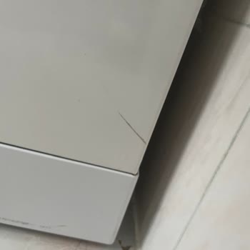 Servis Sonrası Bulaşık Makinem Çizildi Ve Bağlantısı Yapılmadan Bırakıldı