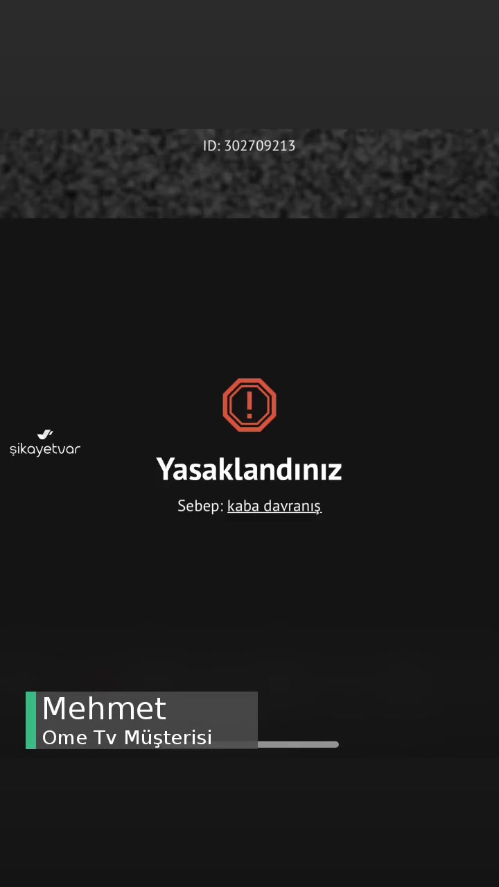 Ome TV Haksız Ban! videonun kapak resmi