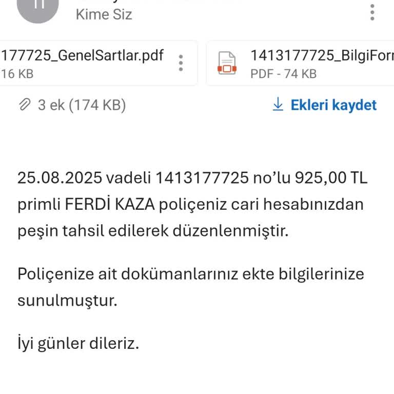 Zorunlu Denilerek Yapılan Sigortanın İptal Edilmemesi Ve İade Talebim Karşılanmıyor