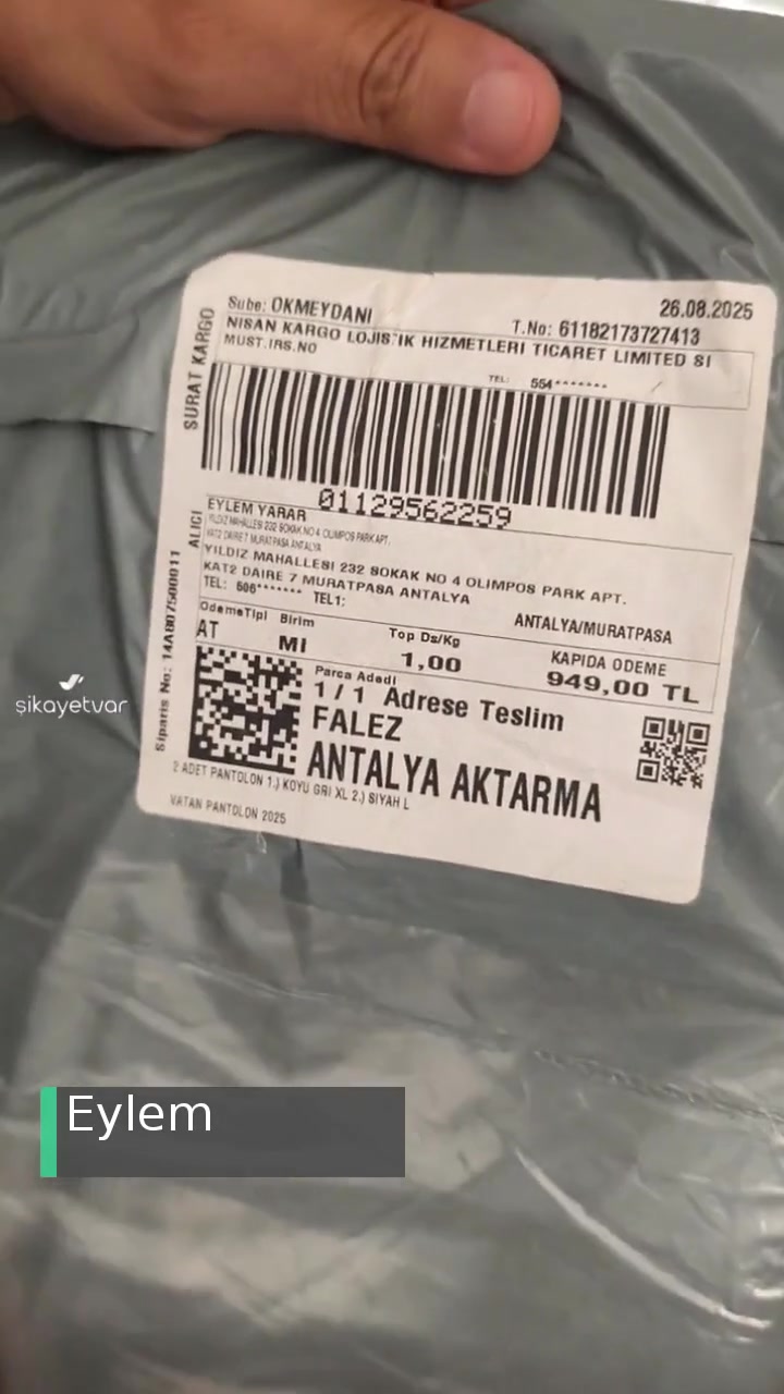 Nisan Kargo Lojistik Hizmetleri Yanılttı! videonun kapak resmi