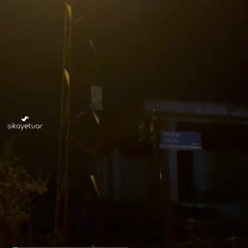 TREDAŞ Sokağa Aydınlatma Direği Dikmiyor