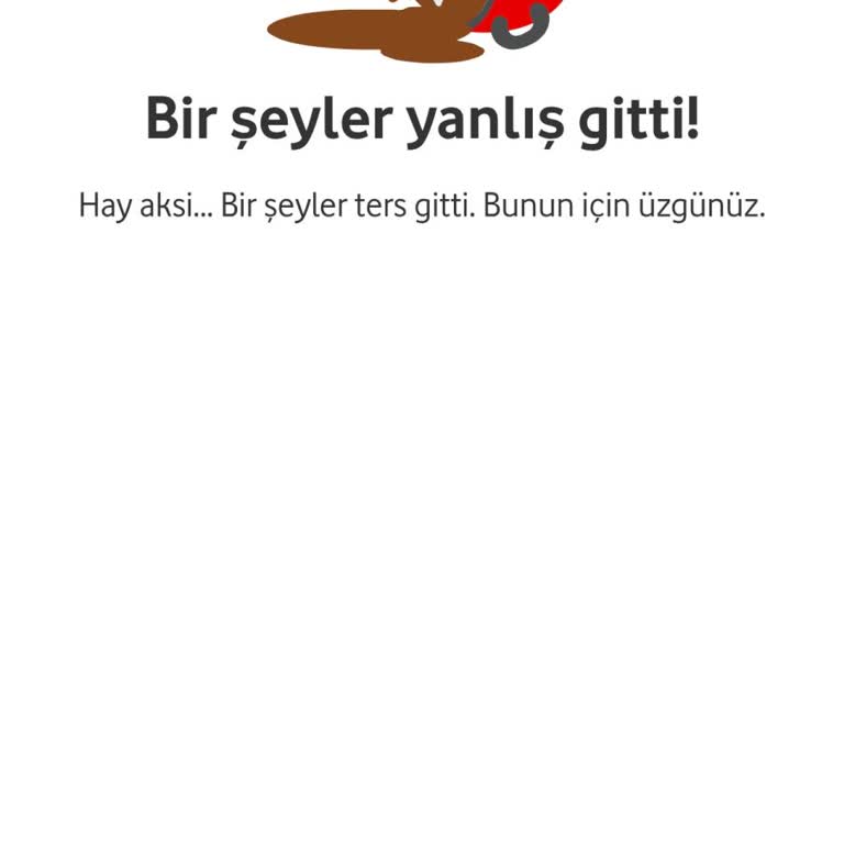 Vodafone Yanımda Hediye Çarkı Sürekli Hata Veriyor, Sorun Çözülmüyor