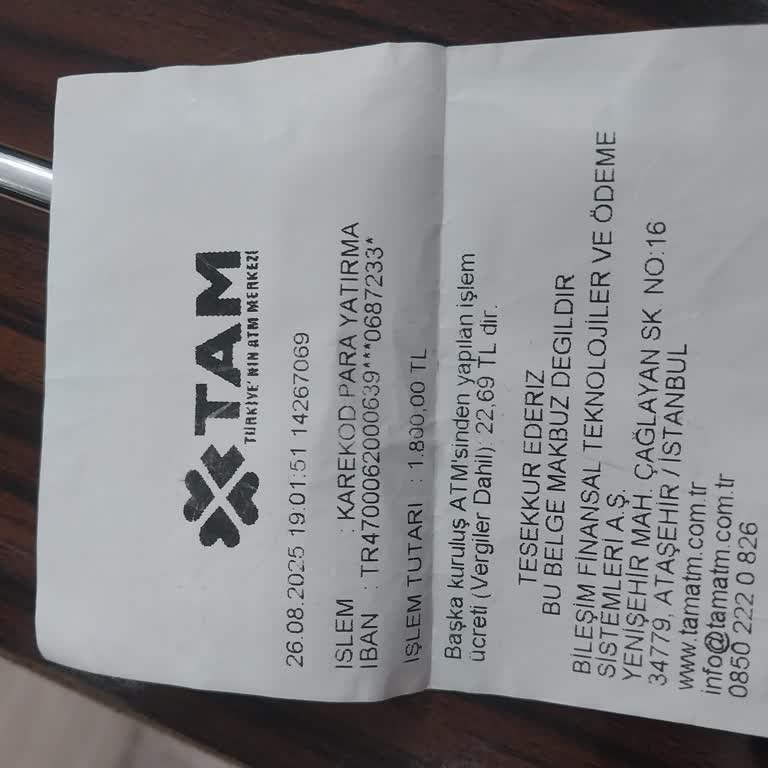 ATM İle Yatırılan Para Hesabıma Geçmedi, Mağduriyet Yaşıyorum