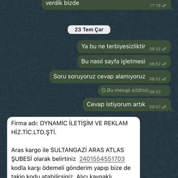 İade Ücreti Eksik Yatırıldı, Müşteri Hizmetlerine Ulaşamıyorum