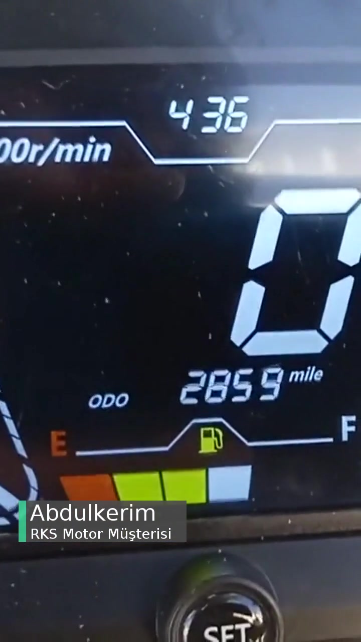 RKS 125 Ekran Rakamlar Birbirine Karışıyor videonun kapak resmi