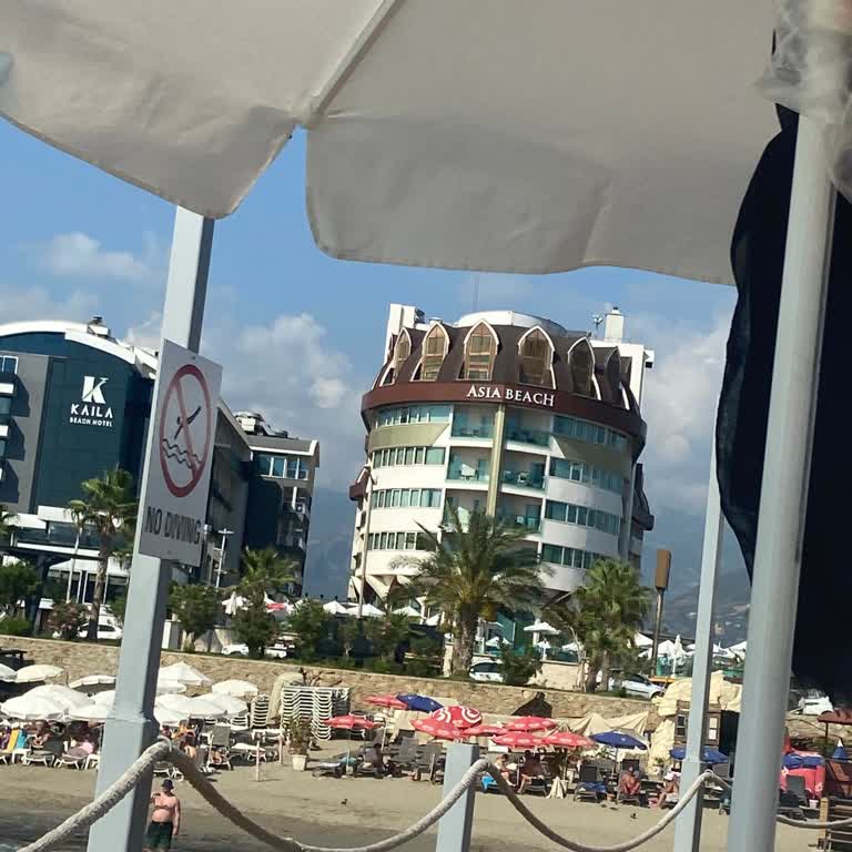 Asia Beach Otel'de Yaşanan Otopark, Hizmet Ve Temizlik Sorunları