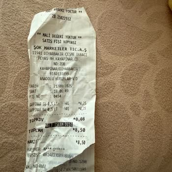 Şok Markette Su Fiyatı Kasada Farklı Çıktı Para Üstü De Eksik Verildi