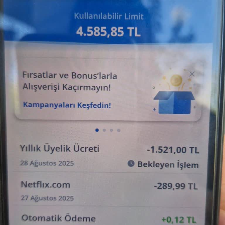 Denizbank Kredi Kartımdan Haksız Üyelik Ücreti Kesildi, İade Talebim Reddedildi