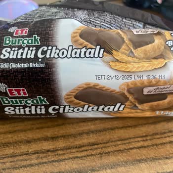 Çikolatalı Bisküvi Üzerinde Beyaz Noktalar Hakkında Şikayet