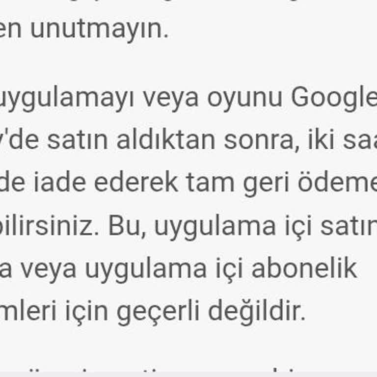 Satın Alma Sonrası İade Sürecinde Yaşanan Gecikme Mağduriyeti
