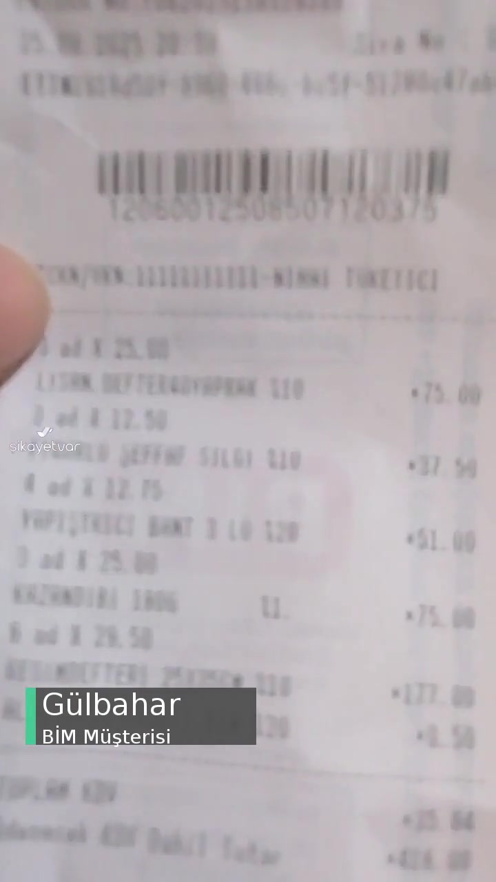 BİM Osmanoğlu Kazandibi Tatlısından Böcek Çıktı videonun kapak resmi