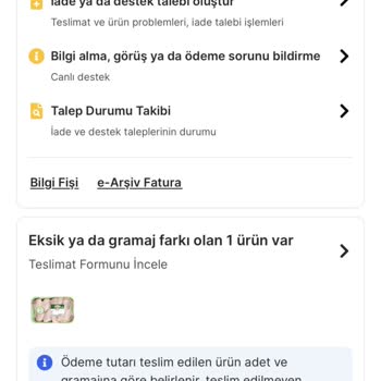 Bozuk Tavuk Ürünü İçin İade Ve İlgi Eksikliği