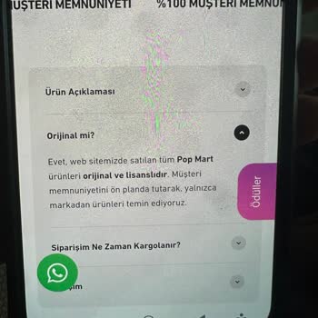 Orijinal Olmayan Ürün Gönderildi, Ücret İadesi Talep Ediyorum