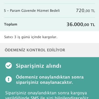 Param Güvende İle Aldığım İphone Elime Ulaşmadı Satıcı Kayboldu Param İade Edilmiyor