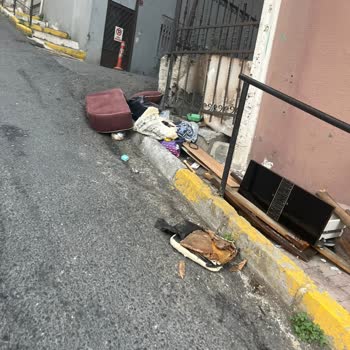 Mahallede Biriken Atıkların Yol Açtığı Tehlikeler Hakkında Şikayet