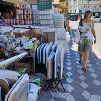 Akçay Pazar Yeri'nde Yaya Yolu Güvenliği Sorunu
