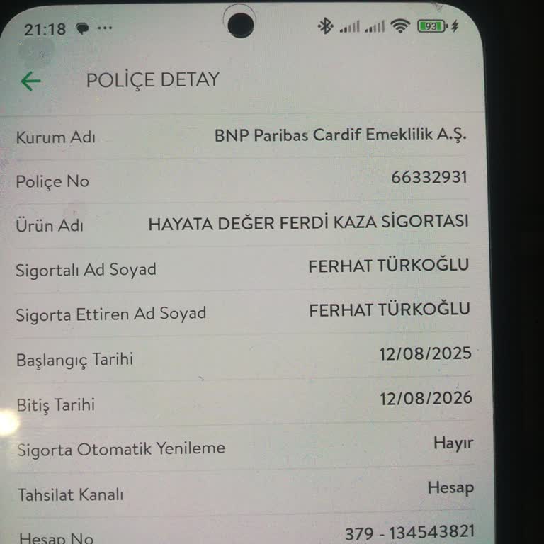 Onayım Olmadan Yapılan Sigorta Ve İptal Sorunu