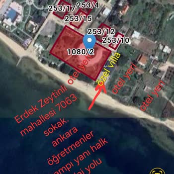 Erdek Belediyesi Mahalle Sakinlerinin Sahile Ulaşım Yolunun Kapatılması Nedeniyle Mağduriyet