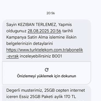 Onayım Olmadan Ek İnternet Paketi Tanımlandı, İptal Edilmiyor