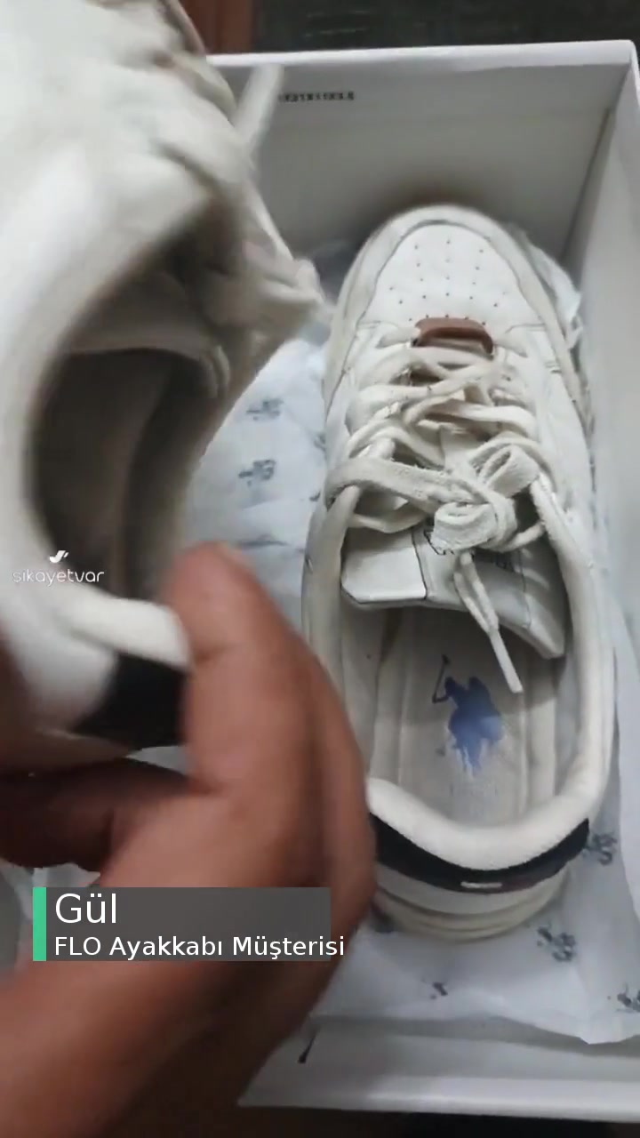 FLO'dan Aldığım Polo Ayakkabı Kısa Sürede Zarar Gördü videonun kapak resmi