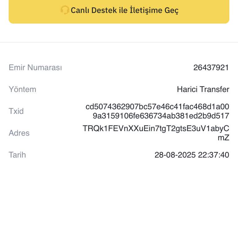 Transfer Sonrası Hesabım Donduruldu, İşlem Yapamıyorum