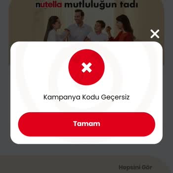 Nutella Uygulamasında Şifre Sorunu Ve Destek Ekibinden Yanıtsızlık