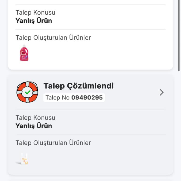 Yanlış Ürün Teslimatı Ve Sorunun Çözülmemesi Nedeniyle Mağduriyet