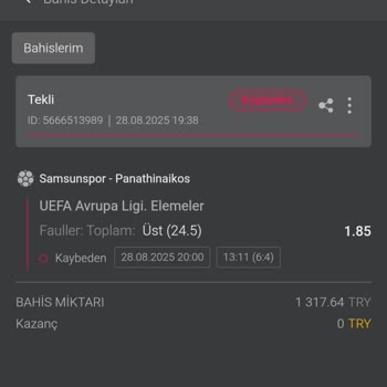 Casibom Kuponum Yanlış Faul Sayısıyla Kaybettirildi, Hakkım Olan Kazancı İstiyorum