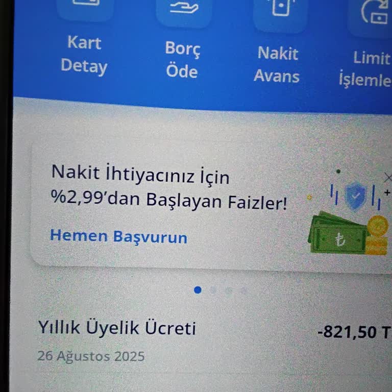 Her Yıl Yenilenen Kart Aidatı Kesintisi Ve İade Sorunu
