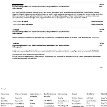 Fesih Talebim Dikkate Alınmadı, Mağduriyetim Giderilmedi