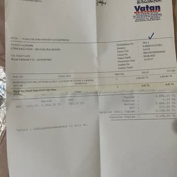 Çaycı Sürekli Soğuk, İade Talebim Reddedildi