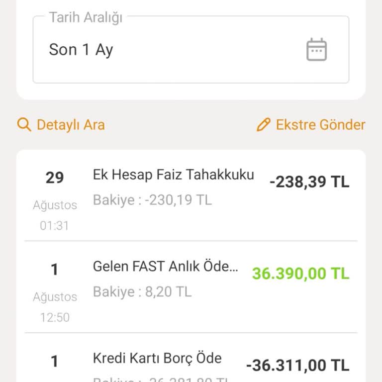 Garanti Kapsamındaki Hesabımdan Haksız Ek Hesap Faizi Kesintisi