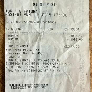 Yeni Alınan Onvo QLED TV Eksik Parçalar Ve Yetersiz Servis Desteği