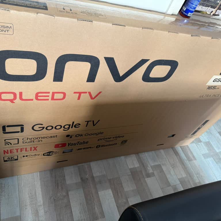 Yeni Alınan Onvo QLED TV Eksik Parçalar Ve Yetersiz Servis Desteği