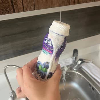 Altınkılıç Yaban Mersinli Kefir Şişesi Patladı Ve Köpürdü