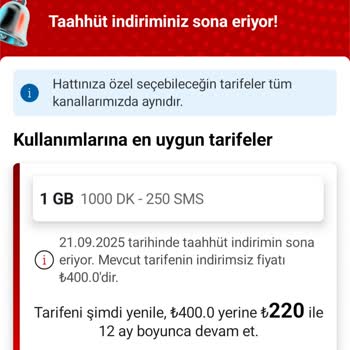 Mevcut Müşterilere Dezavantajlı Tarife Ve Yüksek Fiyat Politikası