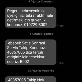 Kullanılmamış Bebek Arabasında Arıza Ve Garanti Desteği Sorunu